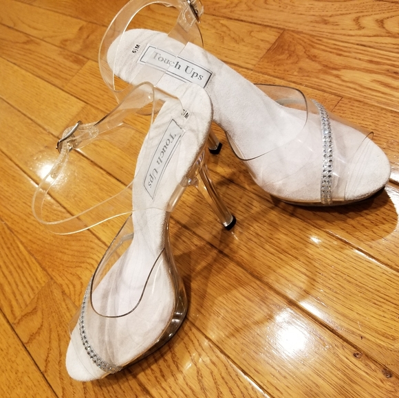 Clear Formal High Heel Platform Shoes - Picture 2 of 11